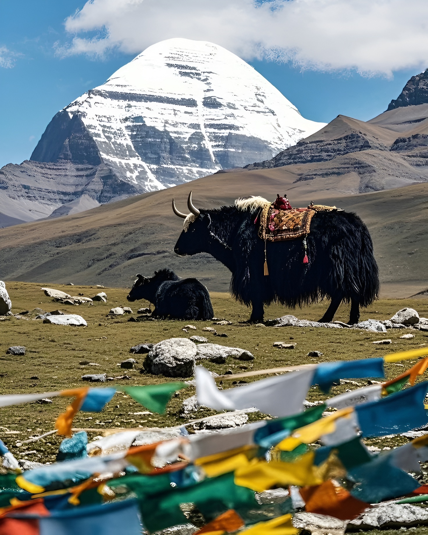 Кайлас, Тибет, фото