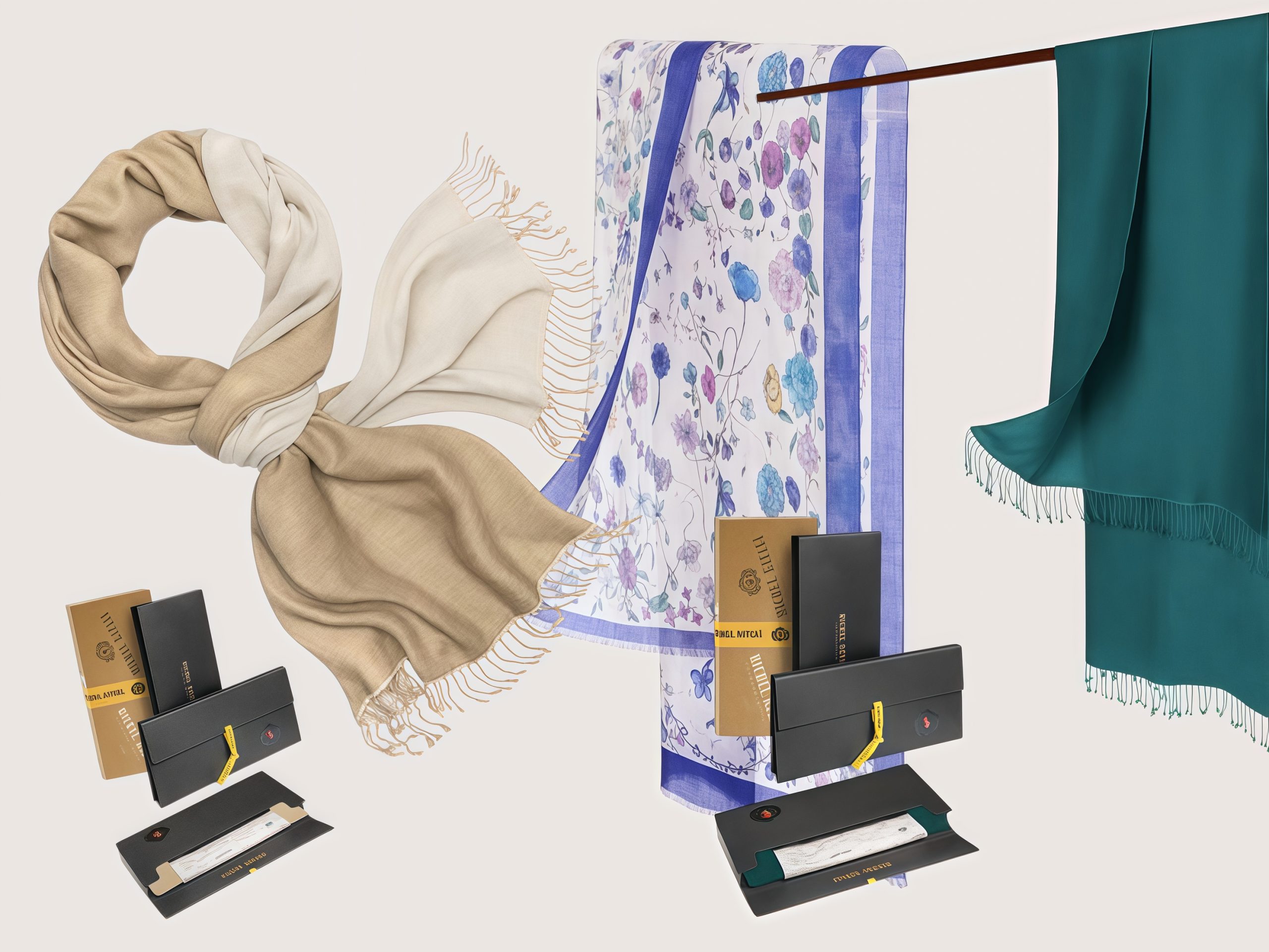 Michel Kataná шарфы палантины