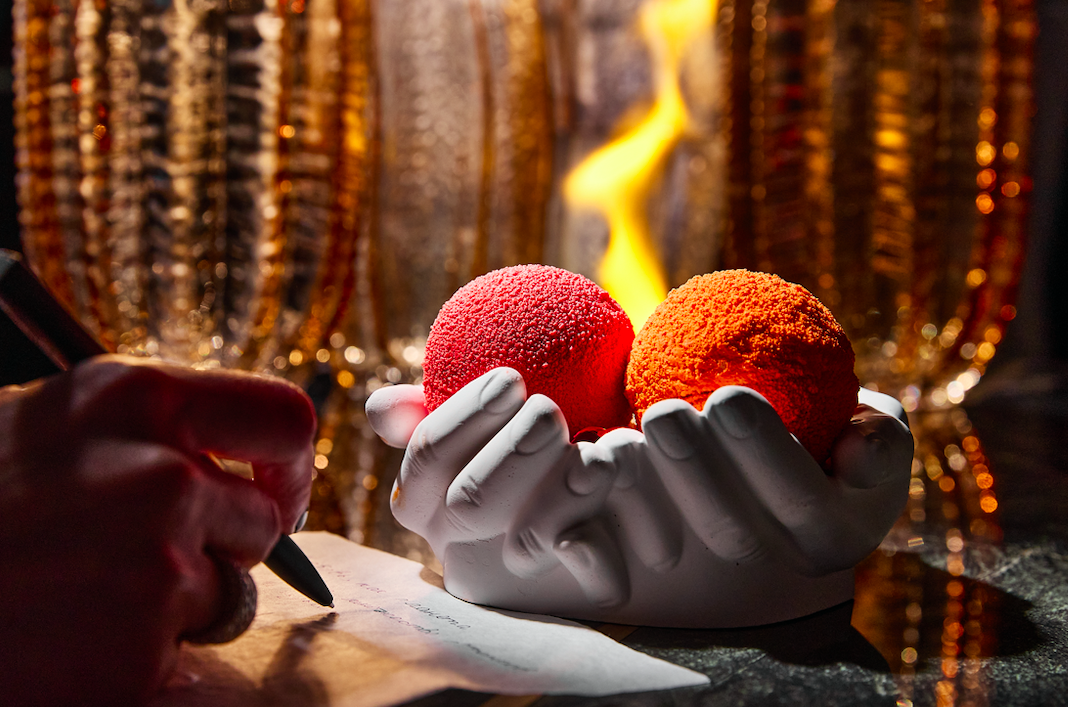 В Avero mio разработали special-десерт ко дню всех влюбленных