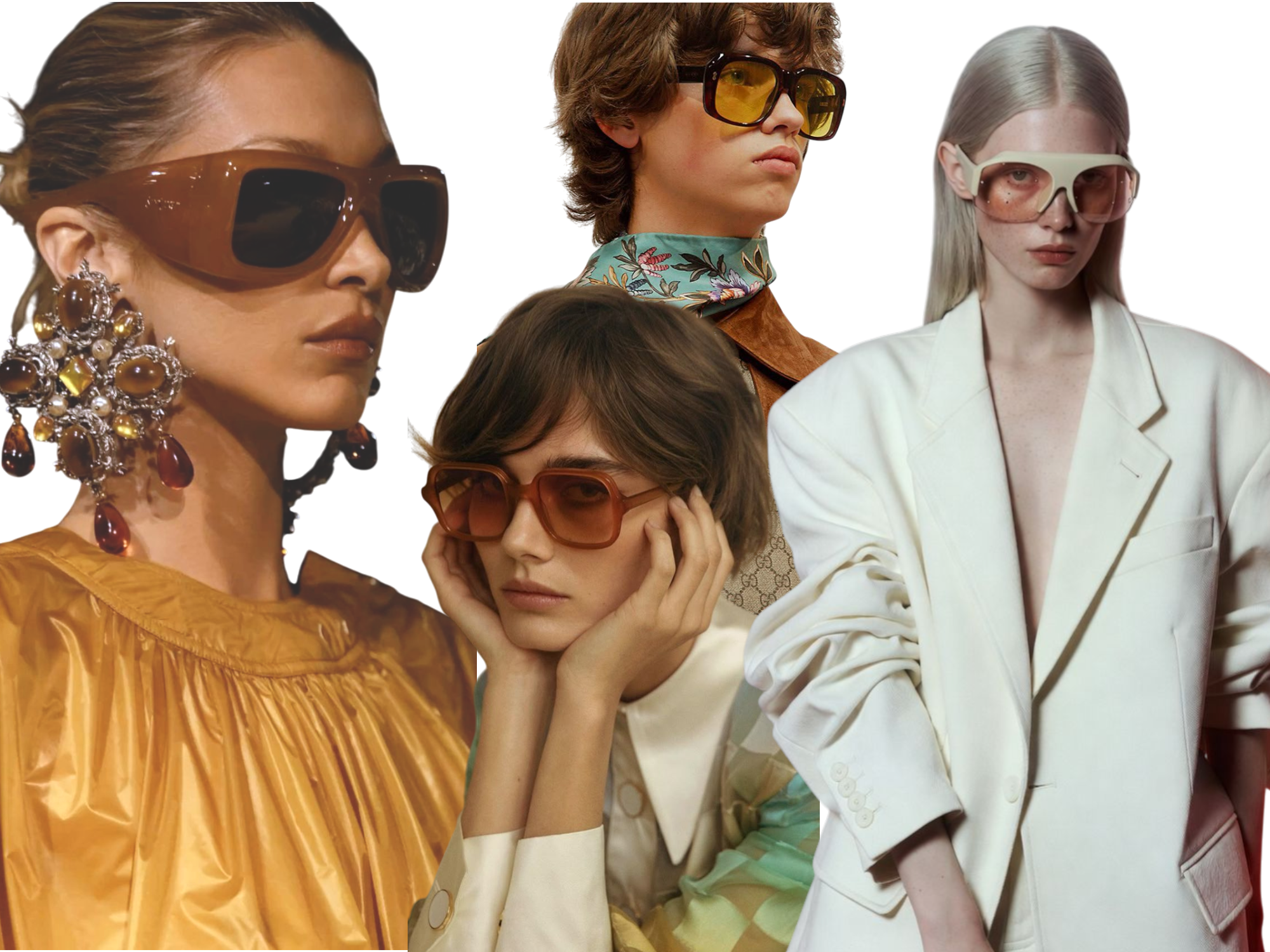 Самые модные очки весны 2026, очки в духе ретро тренд 2026, самые модные оправы 2026