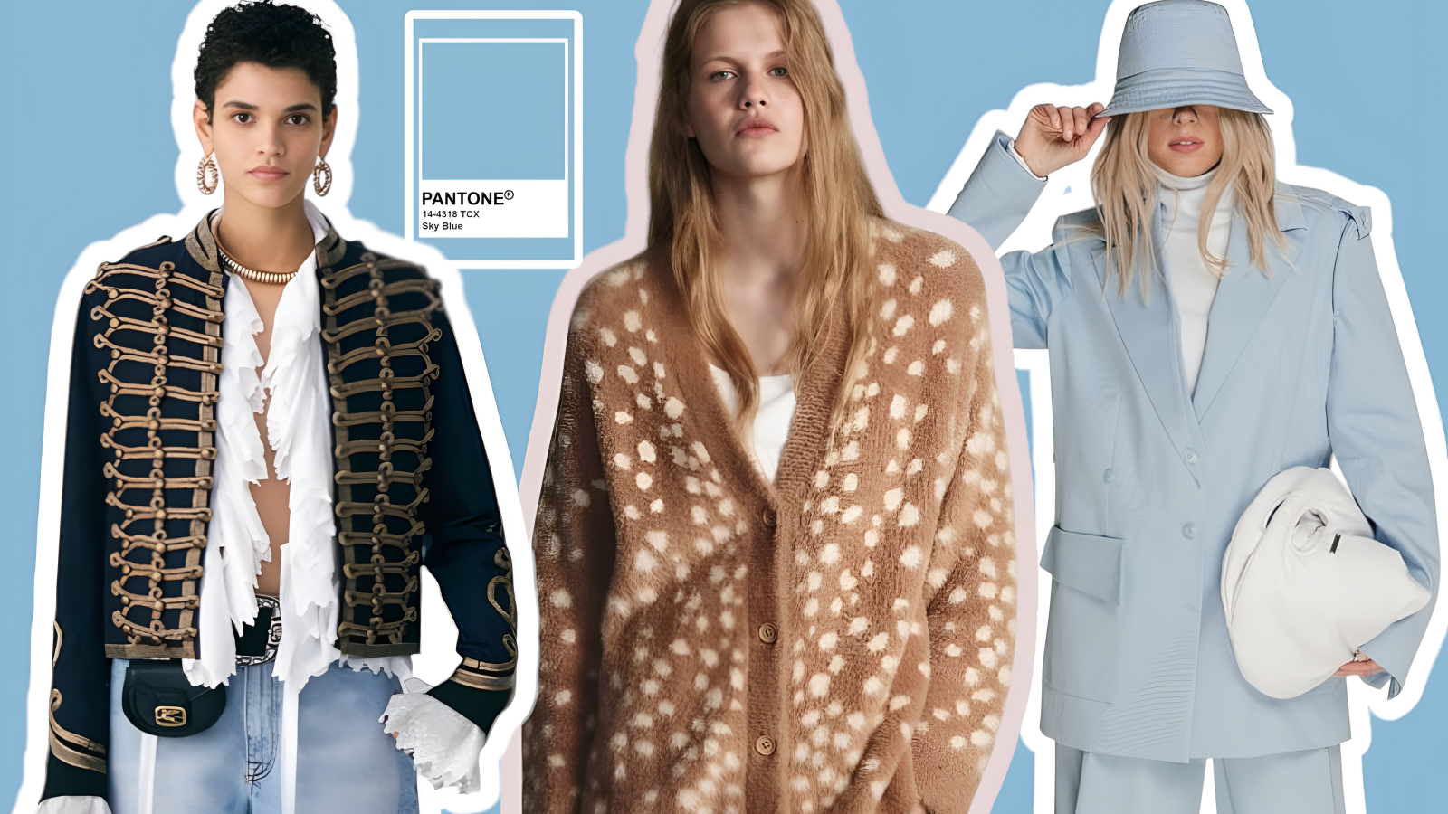 НЕБЕСНО-ГОЛУБОЙ, БEМБИ-ПРИНТ И ЕЩЕ 3 ГЛАВНЫХ ТРЕНДА ВЕСНЫ 2026