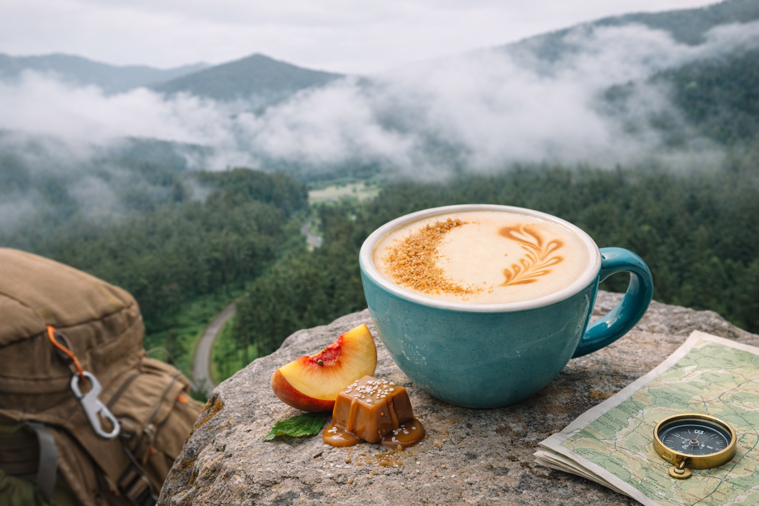 Сеть кофеен Cream Soda запустила коллаборацию с бюро путешествий escape.mate