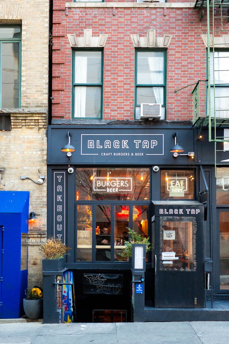 Black Tap легендарные коктейли Нью-Йорка