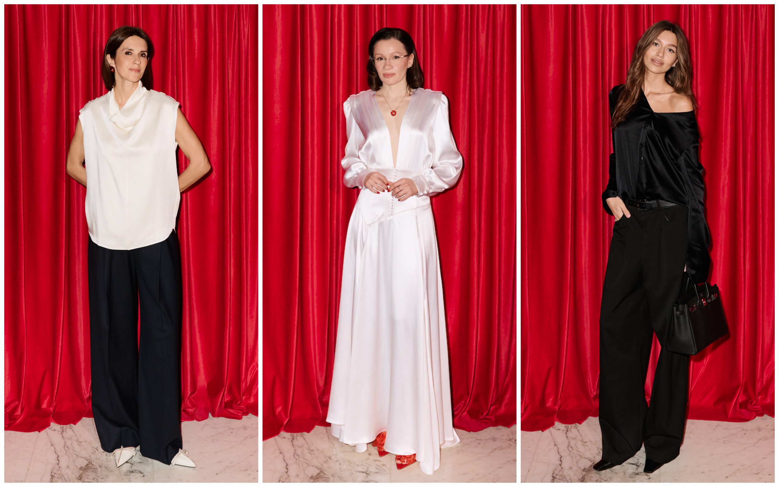 Ксения Соловьева, Рада Хоконова, Анфиса Ибадова на презентации Maison Betale