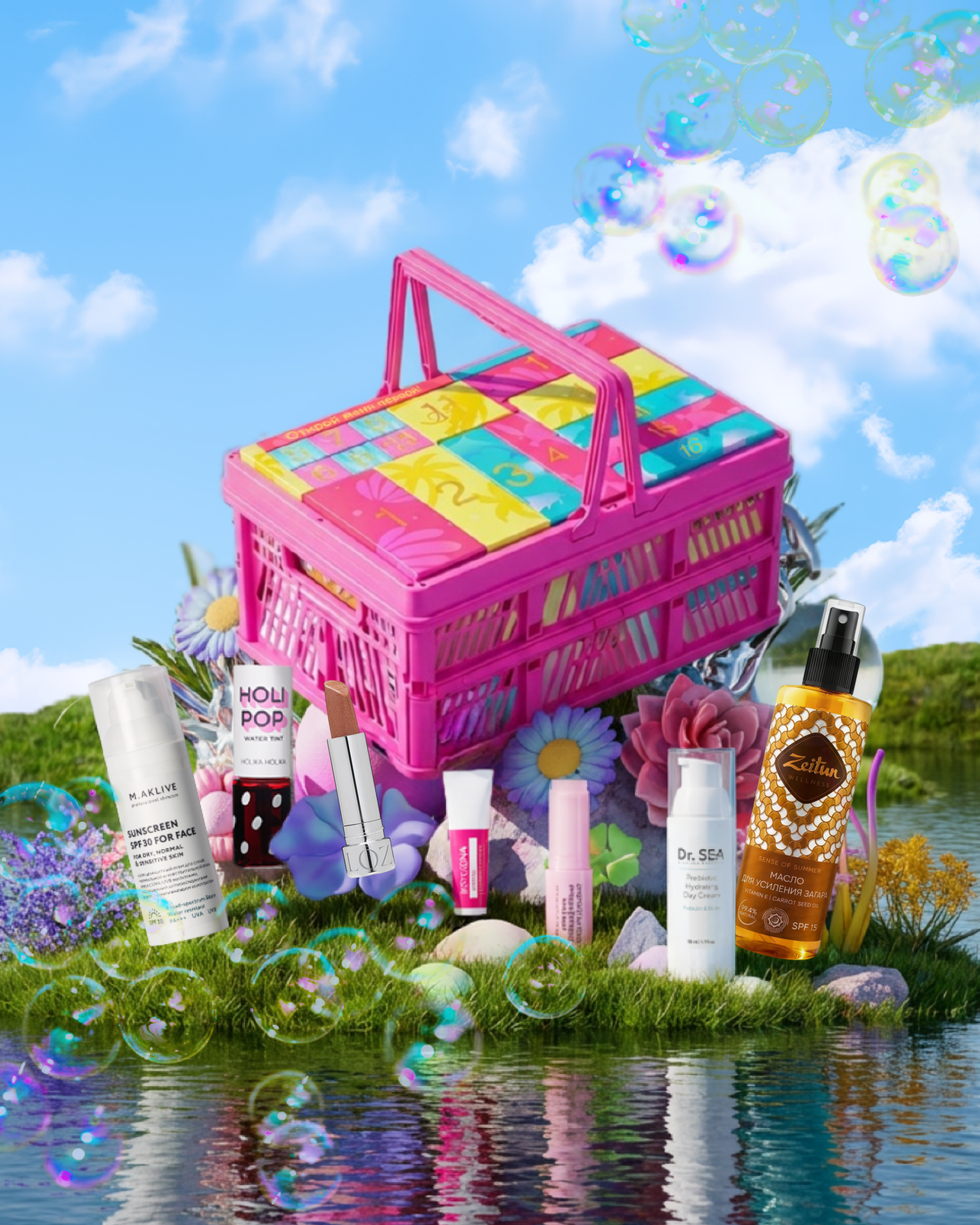 Весенний «Адвент-календарь пробуждения» от NewBeautyBox