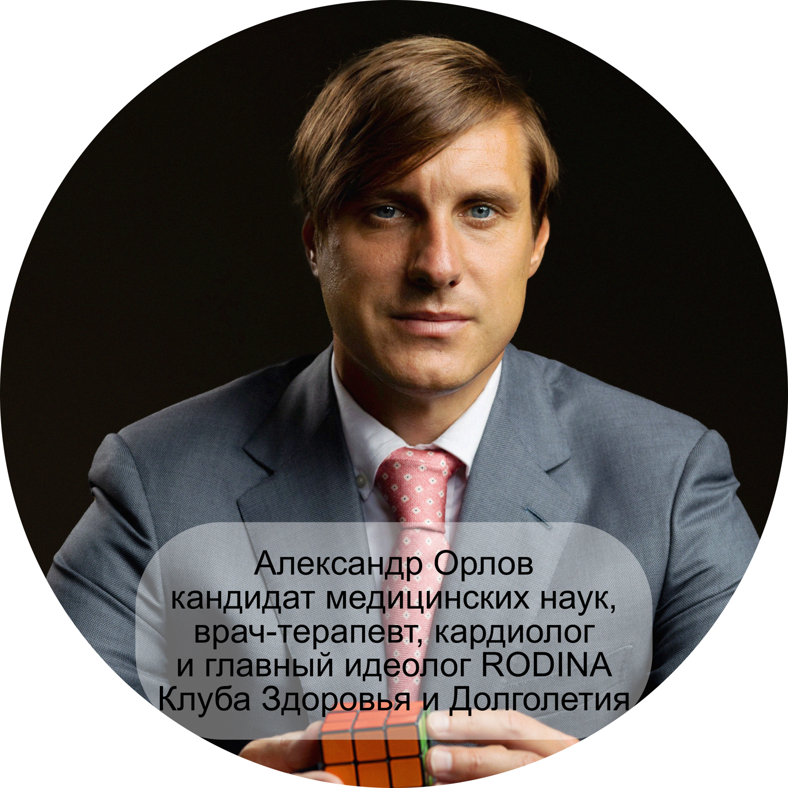 Александр Орлов, кандидат медицинских наук, врач-терапевт, кардиолог и главный идеолог RODINA Клуба Здоровья и Долголетия.