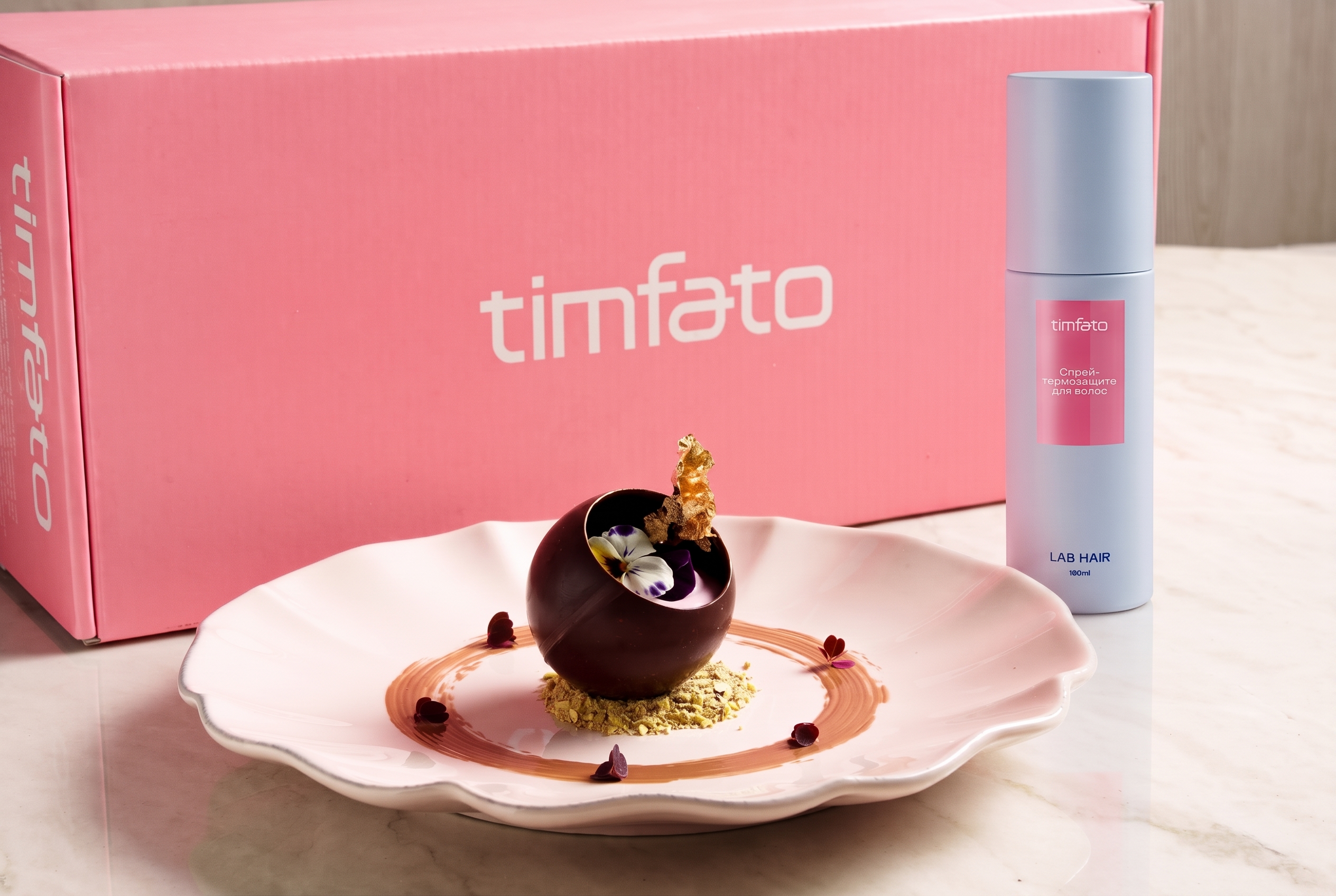 Попробовать специальный десерт из коллаборации ресторана Farina и бренда Timfato