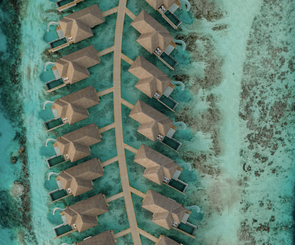 Новые виллы на воде в Sun Siyam Vilu Reef на Мальдивах